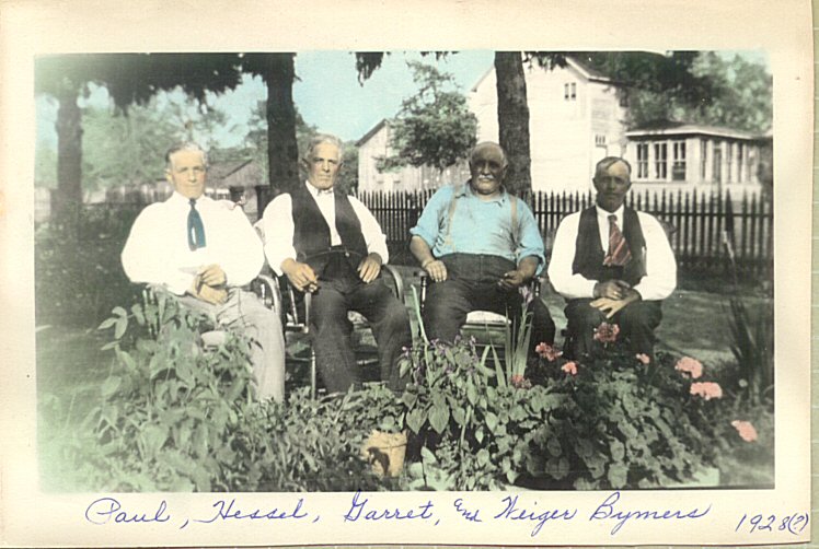 Paul, Hessel, Garret, Weiger Bymers ca1928.jpg (94041 bytes)